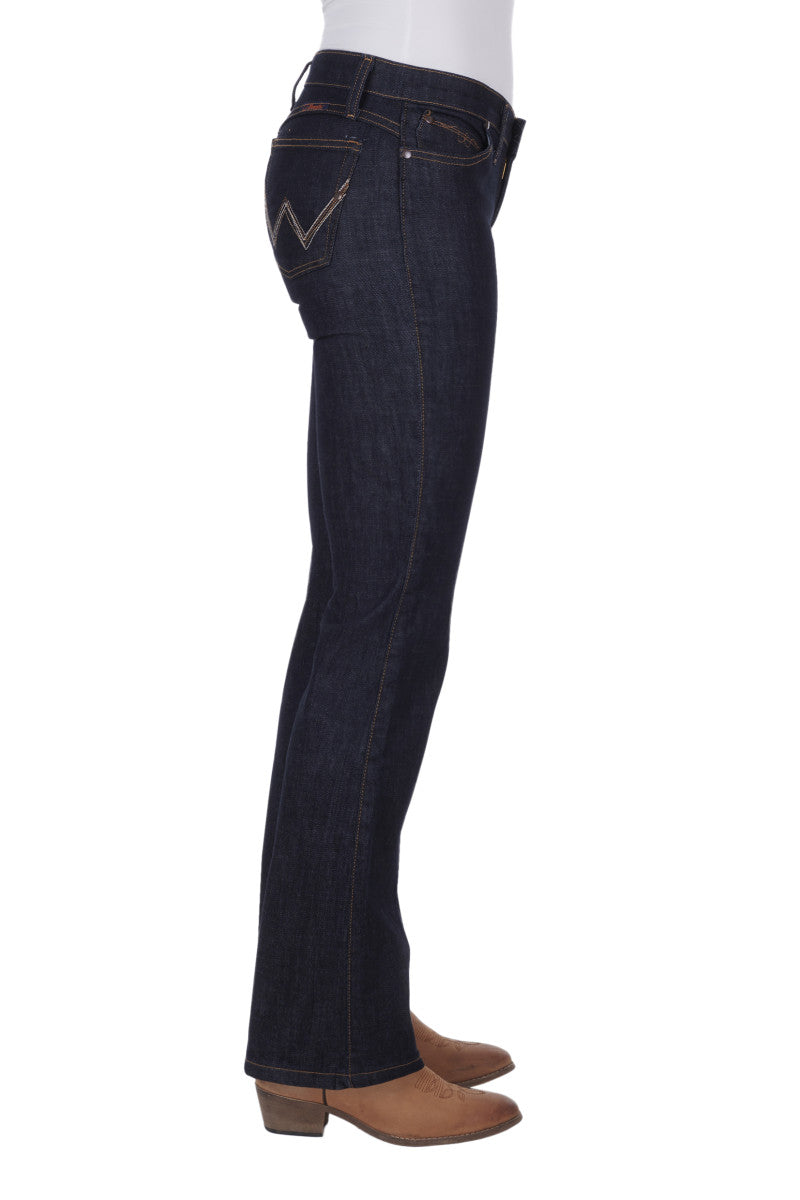 Wrangler Women's Ultimate Riding Jean - Q Baby - 32" Leg
