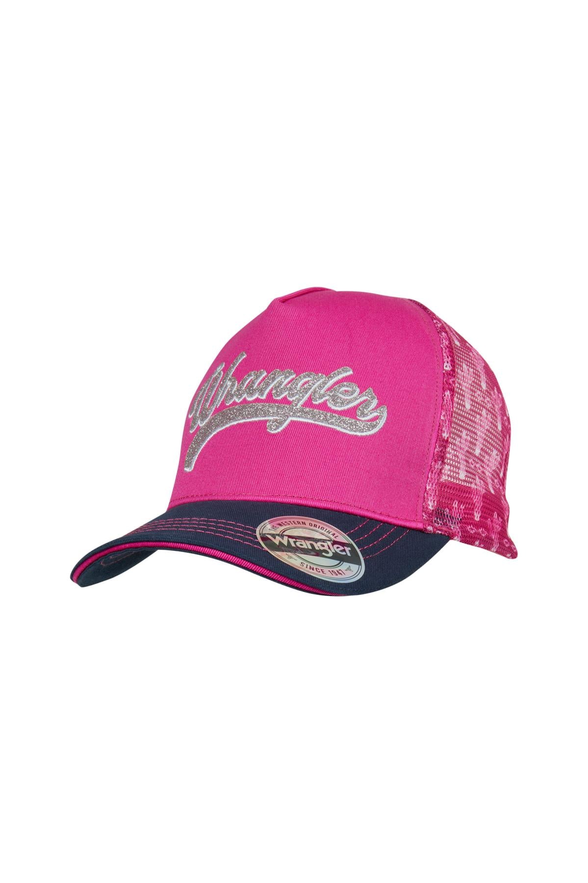 Wrangler Kids Luna Ponytail Cap - Pink