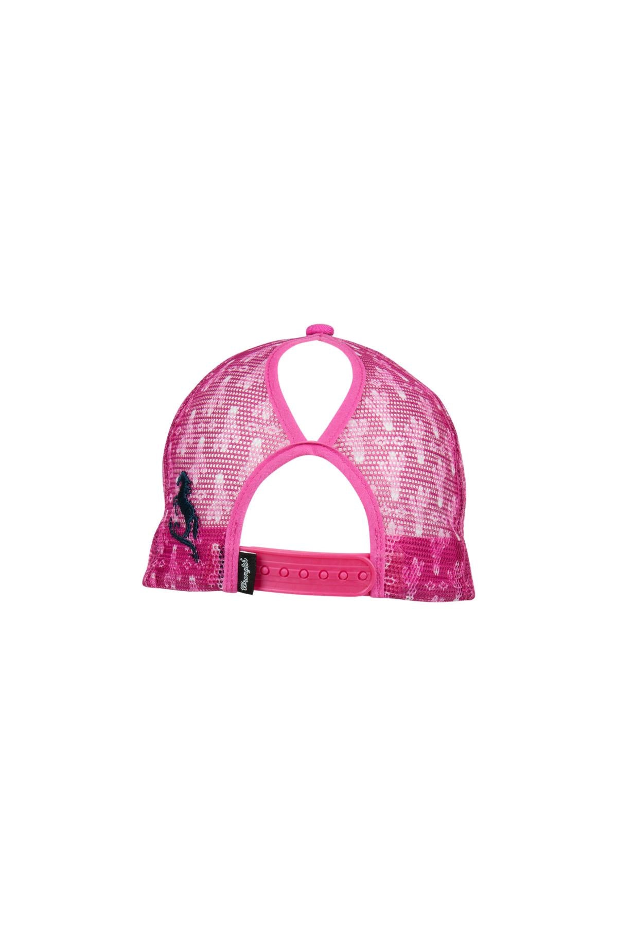 Wrangler Kids Luna Ponytail Cap - Pink