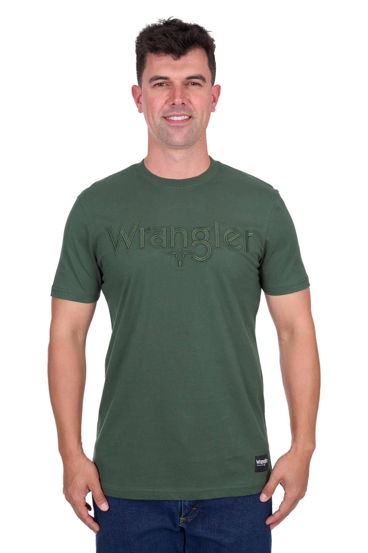Wrangler Mens Chase Tee Cypress 2XLarge