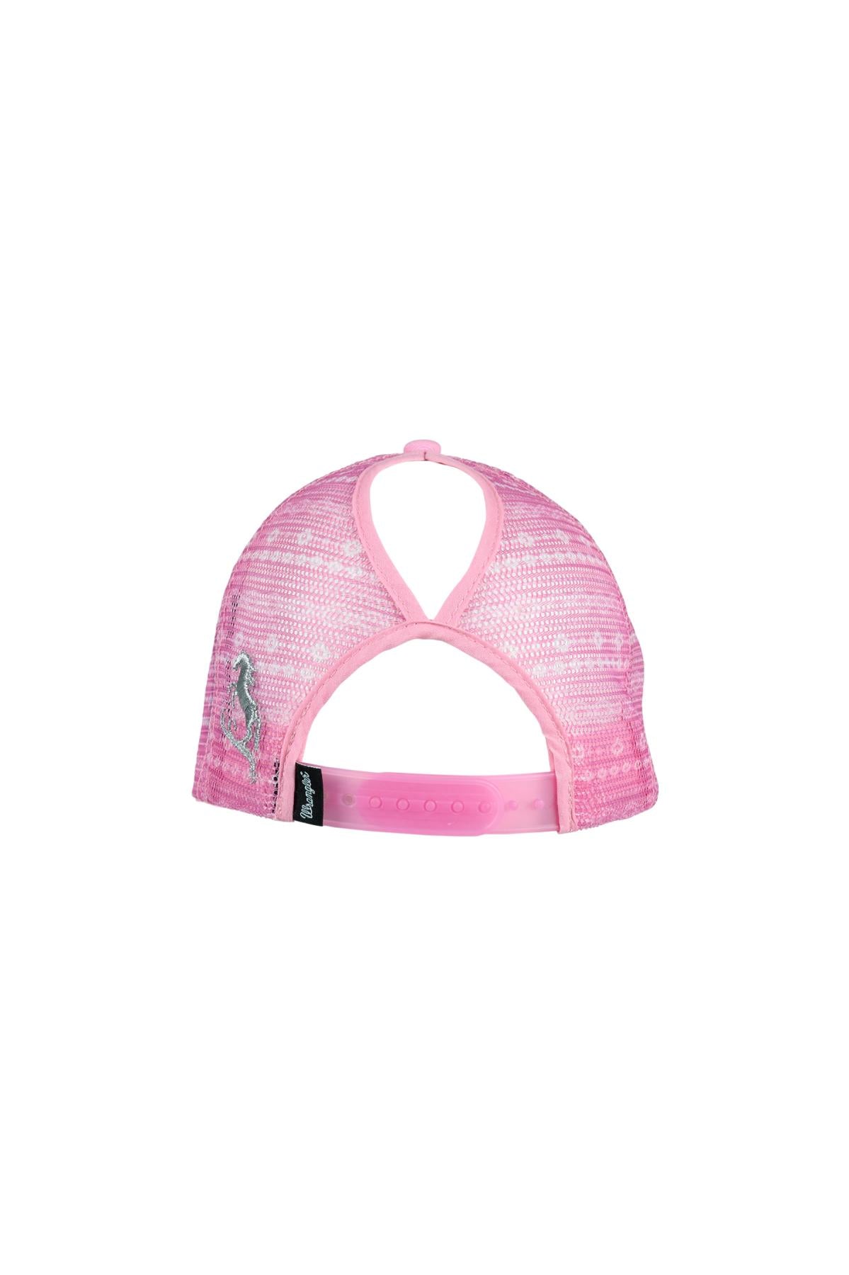 Wrangler Aria HP Ponytail Cap - Pink