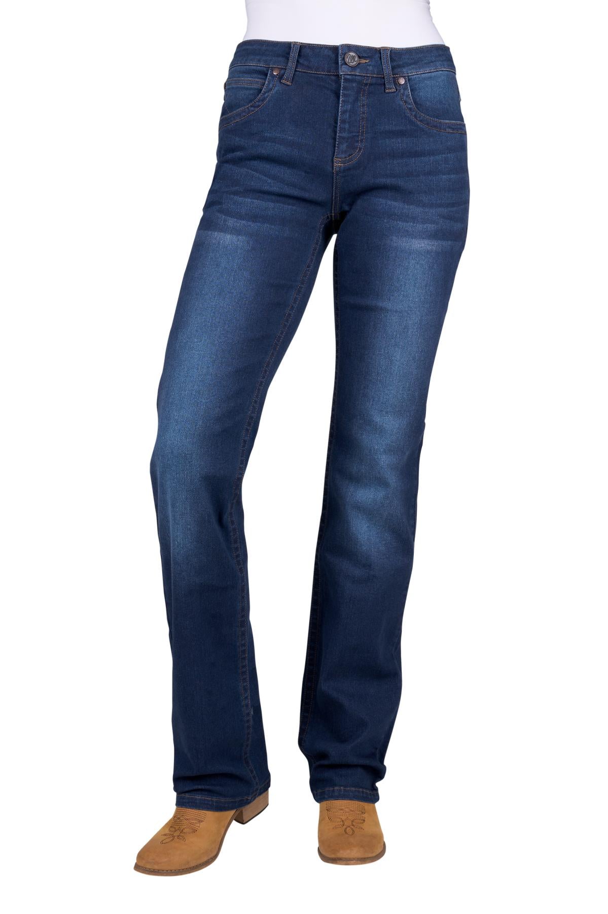 Wrangler Women’s Tia Straight Leg Jean - 34” Leg