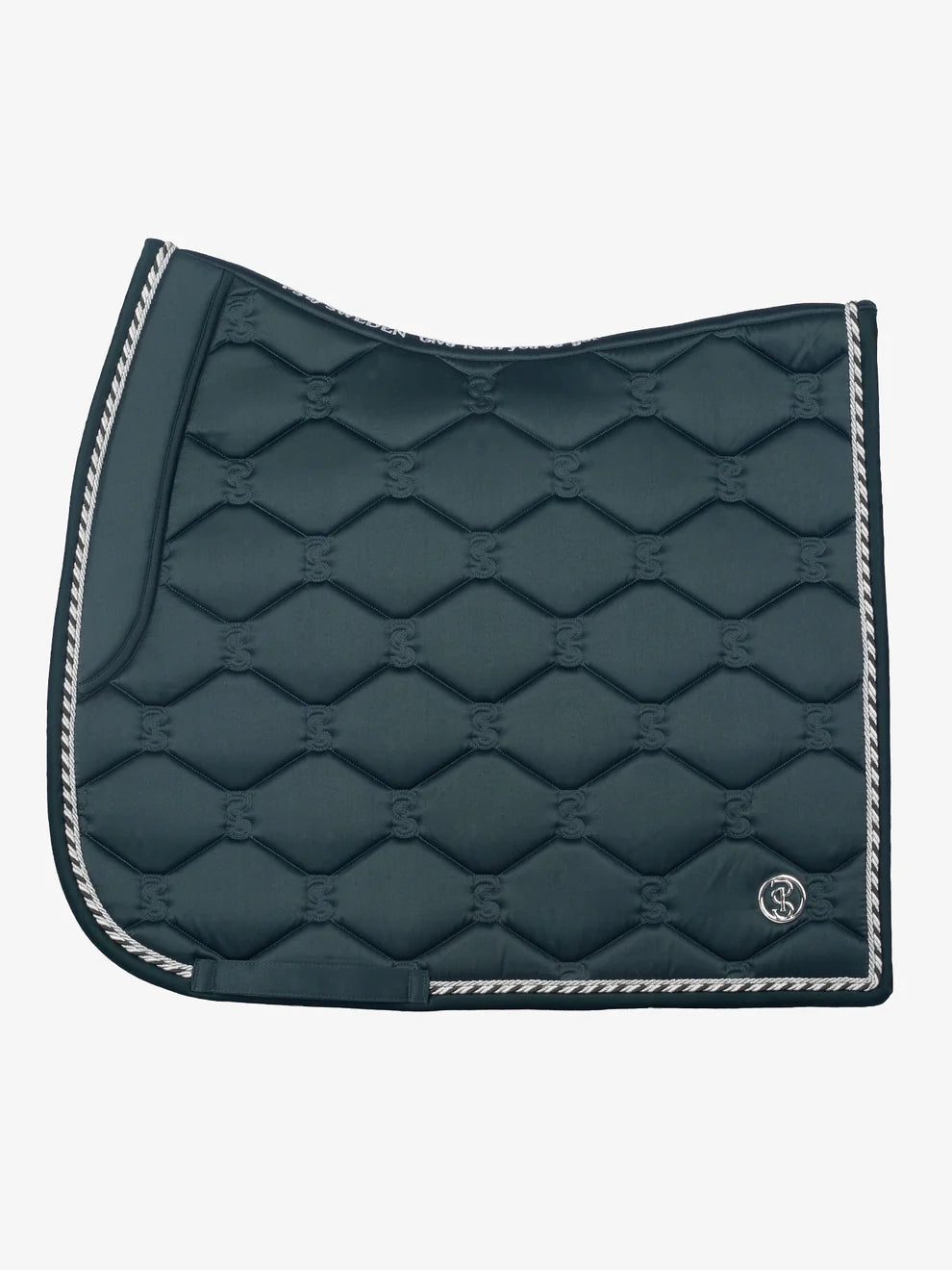 PSOS Dressage Pad Signature - Midnight Green in Full