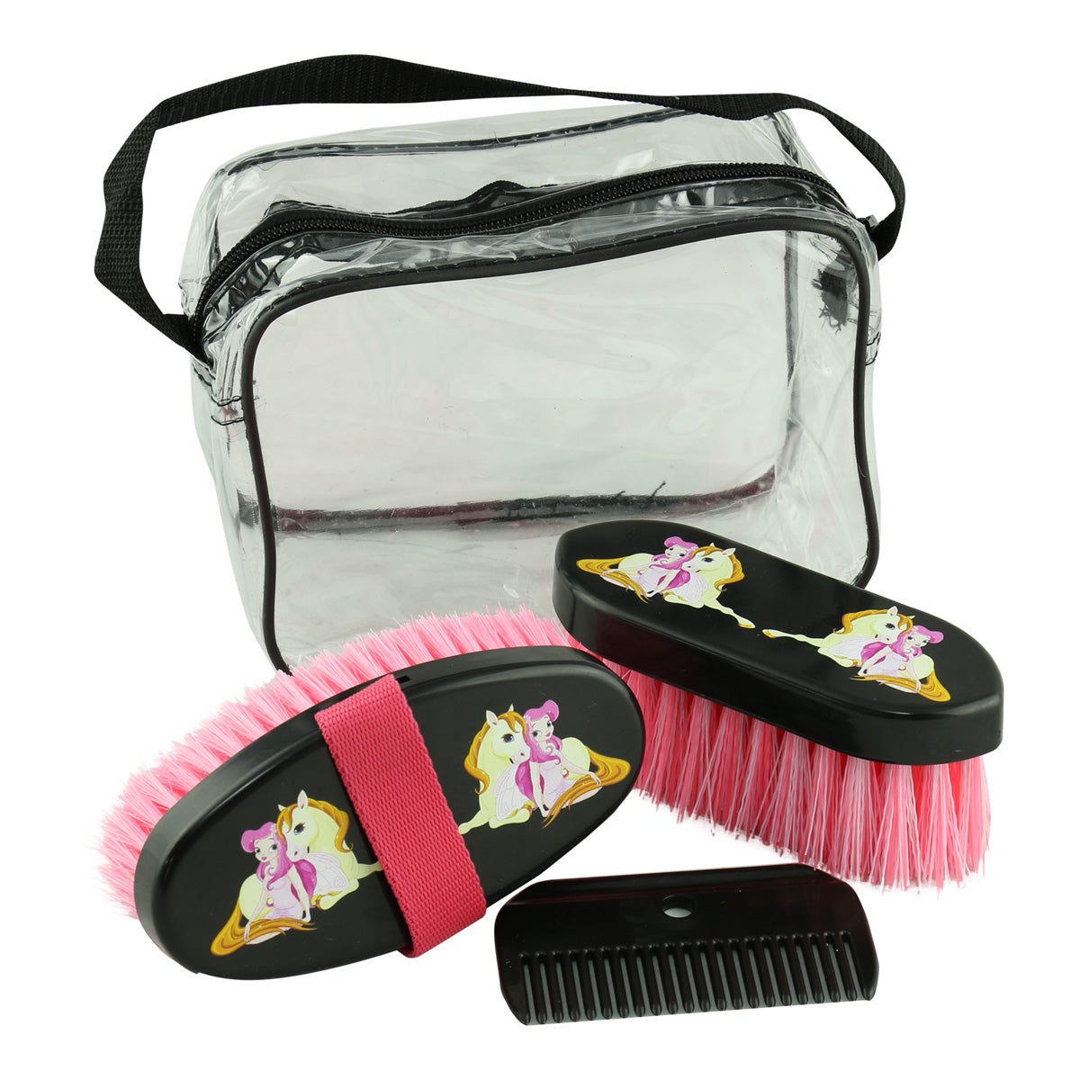 Eureka Golden Girl & Pony Brush Set