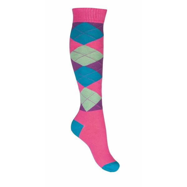 HKM Kids Karo Happy Riding Socks