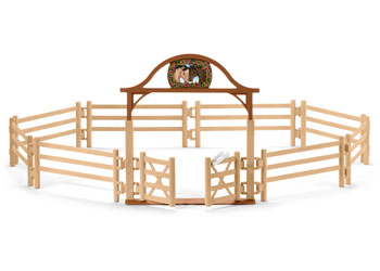 Schleich - Paddock With Entry Gate