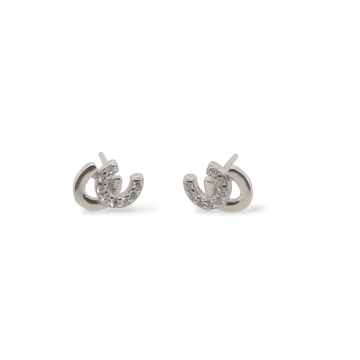 MCJ Studs S/S & CZ Double Horseshoes