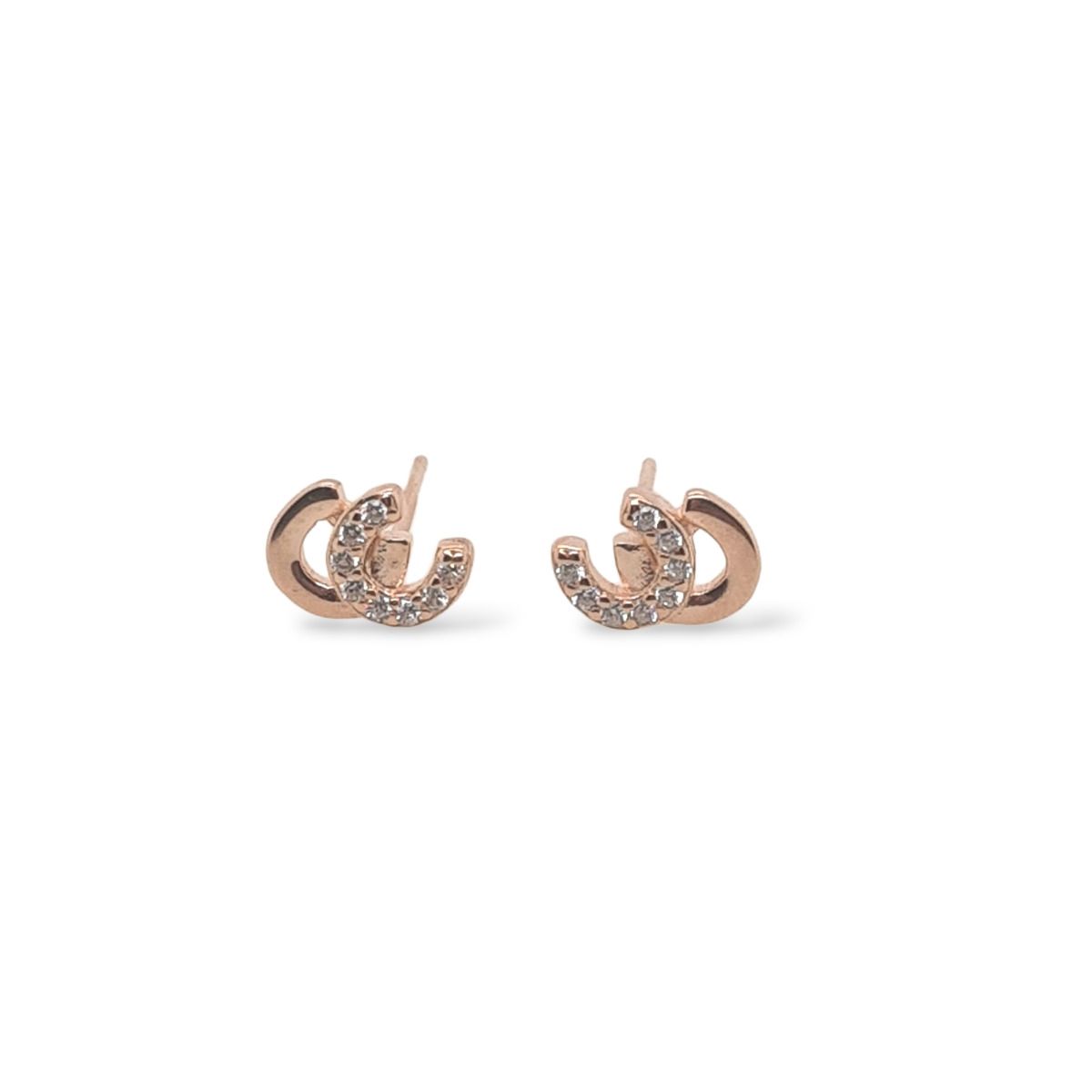 MCJ Studs S/S & CZ RGP Double Horseshoes