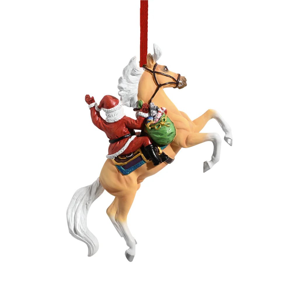 Breyer Stablemates 2024 Hi Ho Santa Ornament