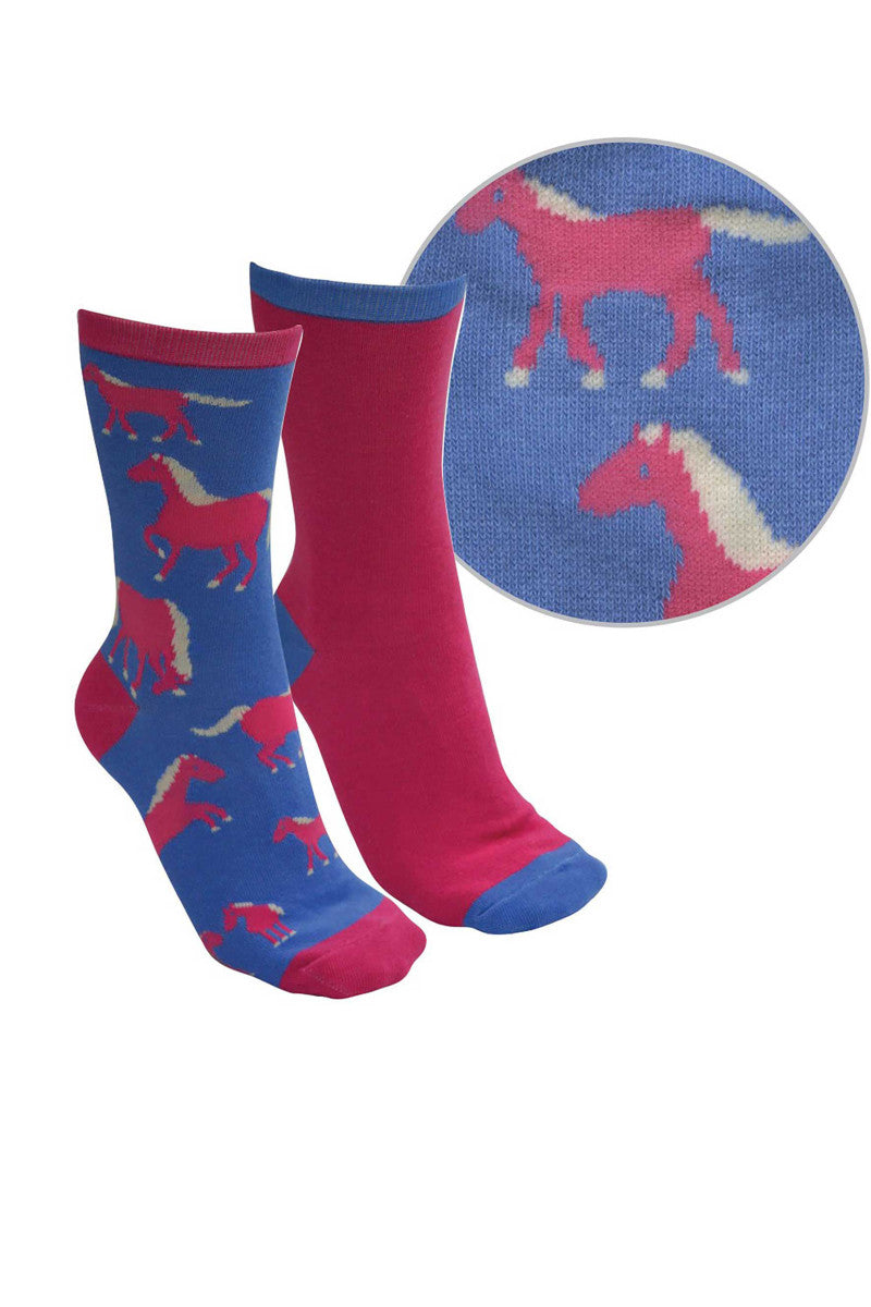 Kids Farmyard Sock 2pkt