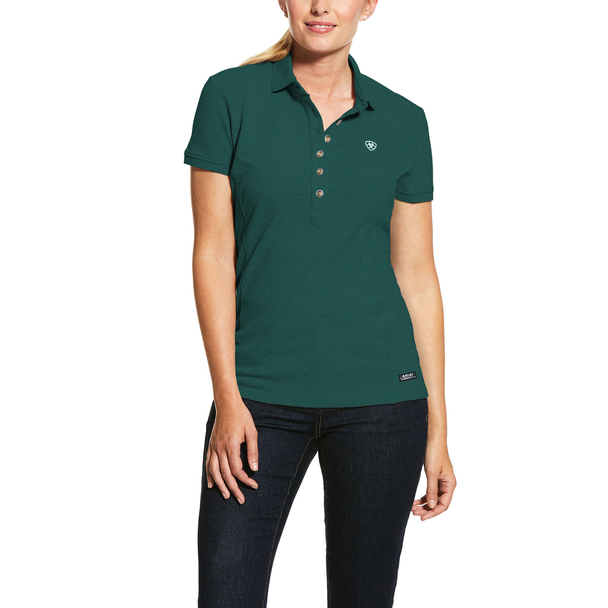 Ariat Women's Prix 2.0 Polo - Forest