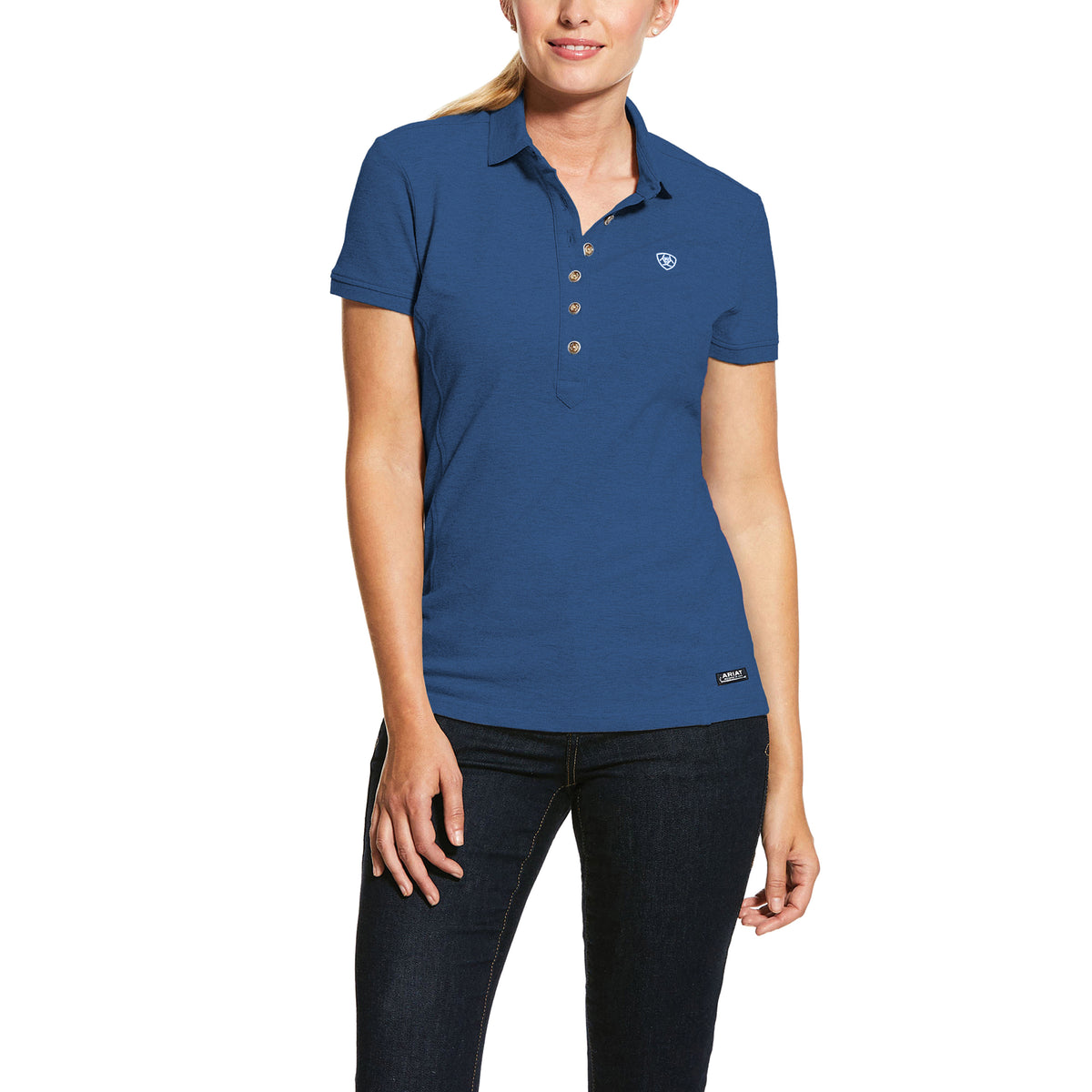 Ariat Women's Prix 2.0 Polo - Cobalt