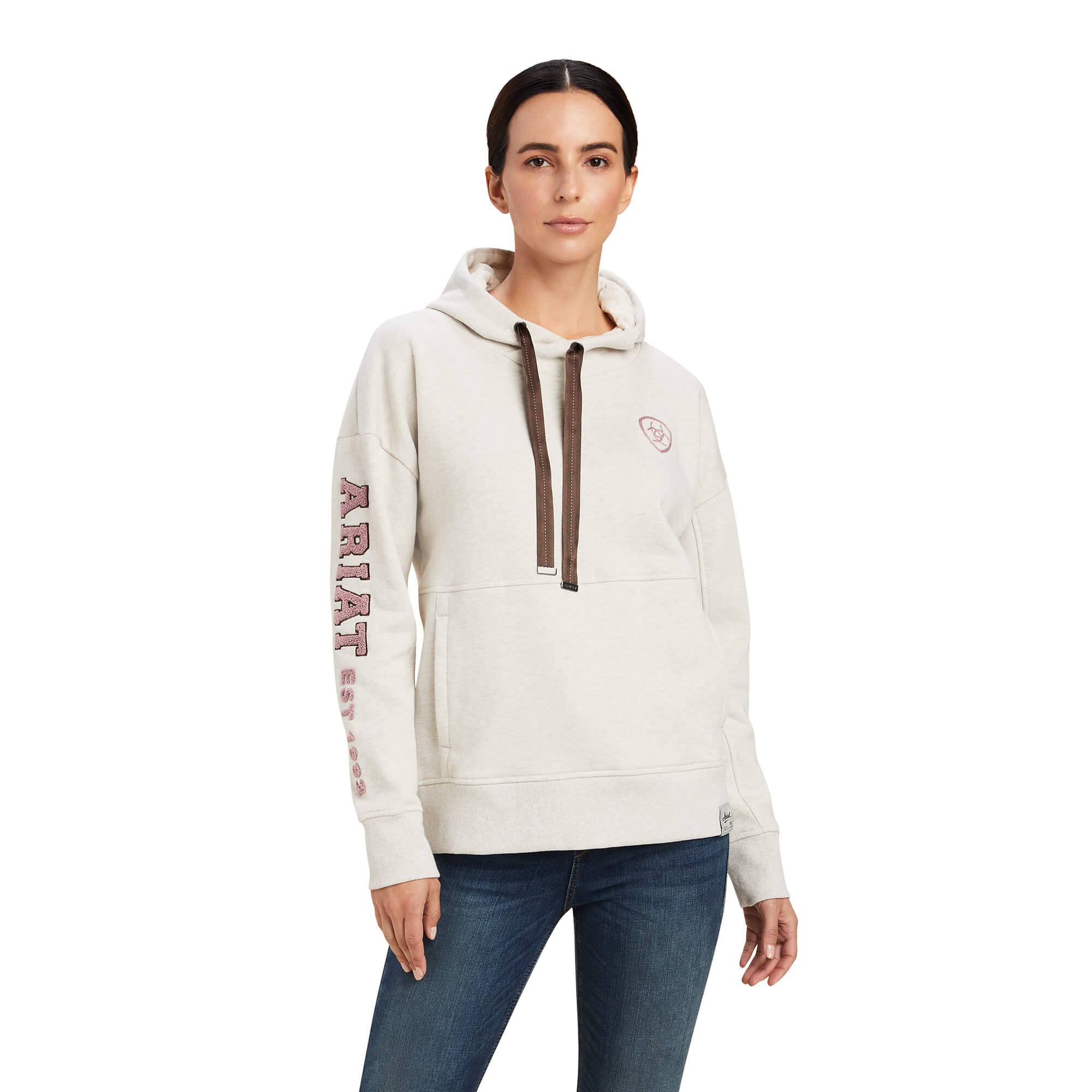 Ariat Women's Rabere Hoodie - Oatmeal Heather