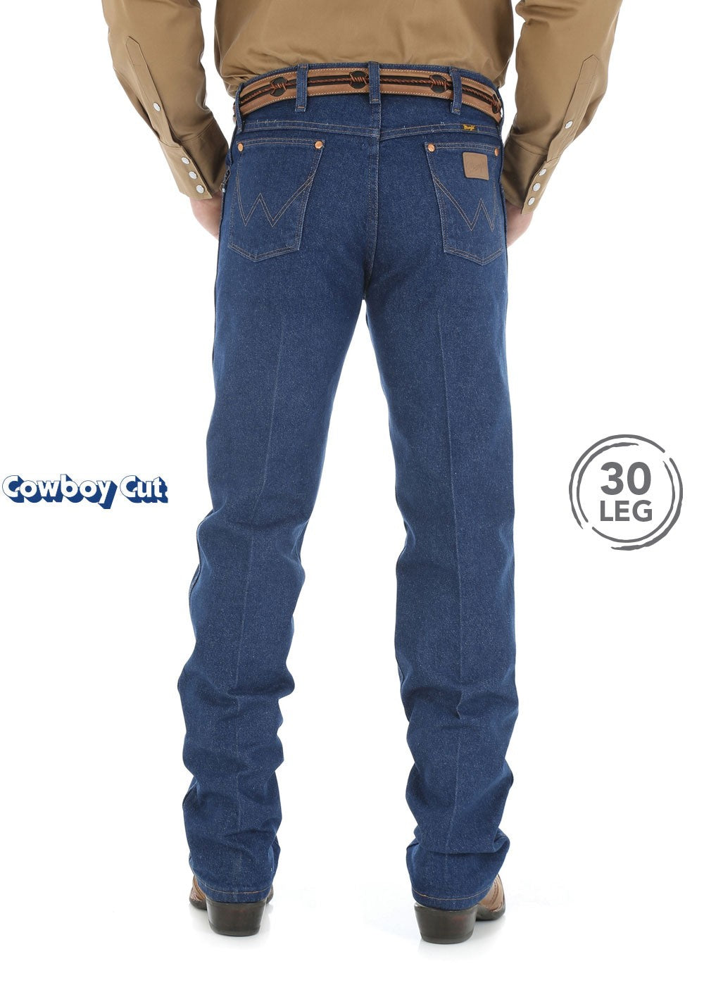 Wrangler Men's Cowboy Cut Original Fit Pre-Washed Denim Jeans