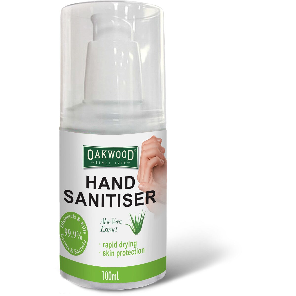Oakwood Hand Sanitiser Gel 100ml