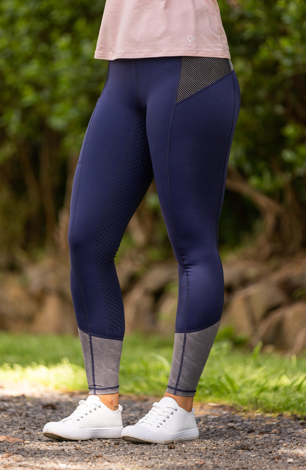 BARE Performance Riding Tights - Oxford Panther