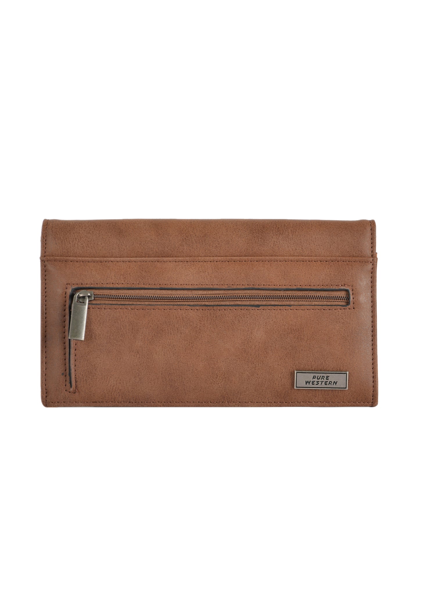 Pure Western Sienna Wallet - Dark Tan/Brown