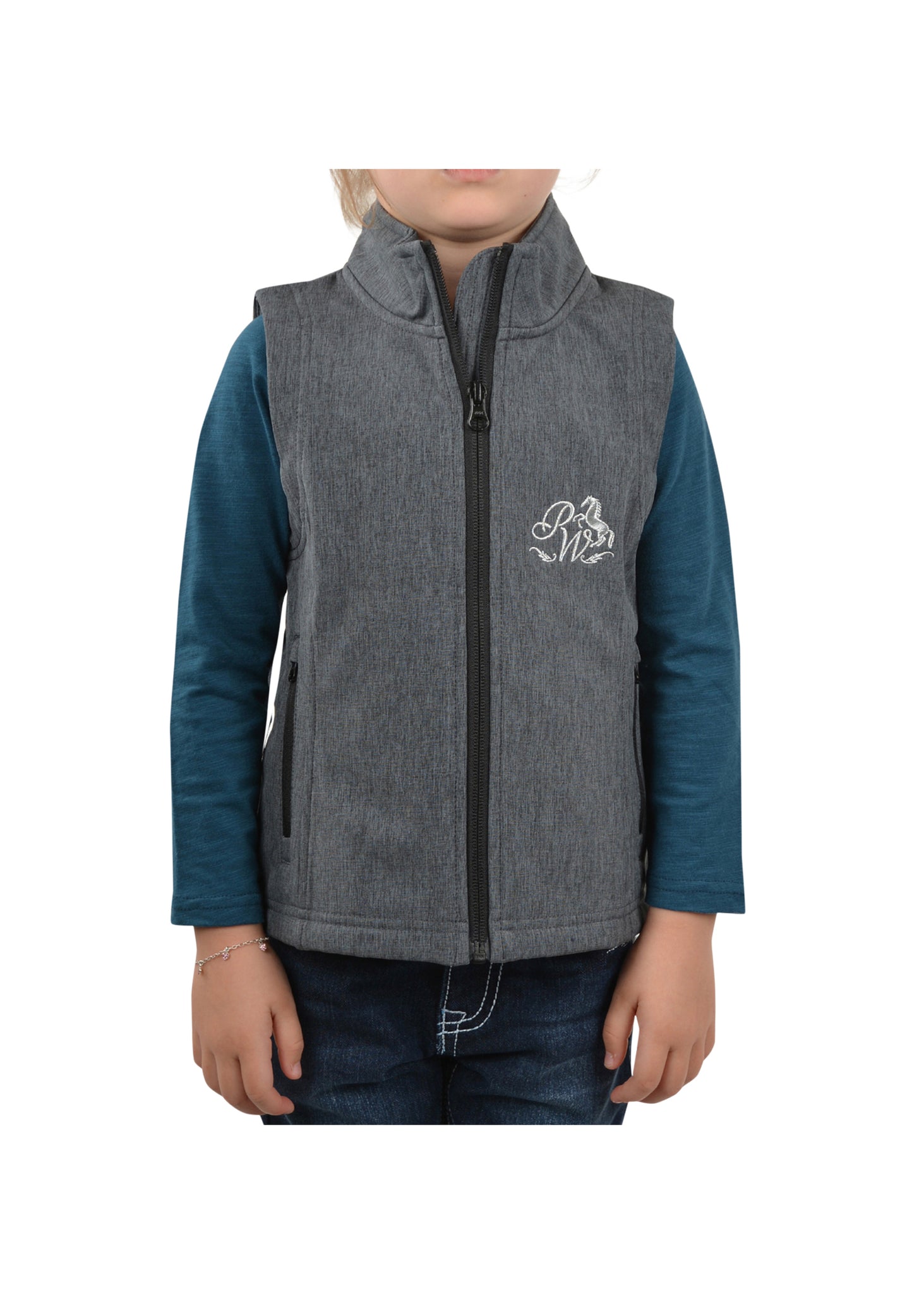 Pure Western Girls Shirley Vest