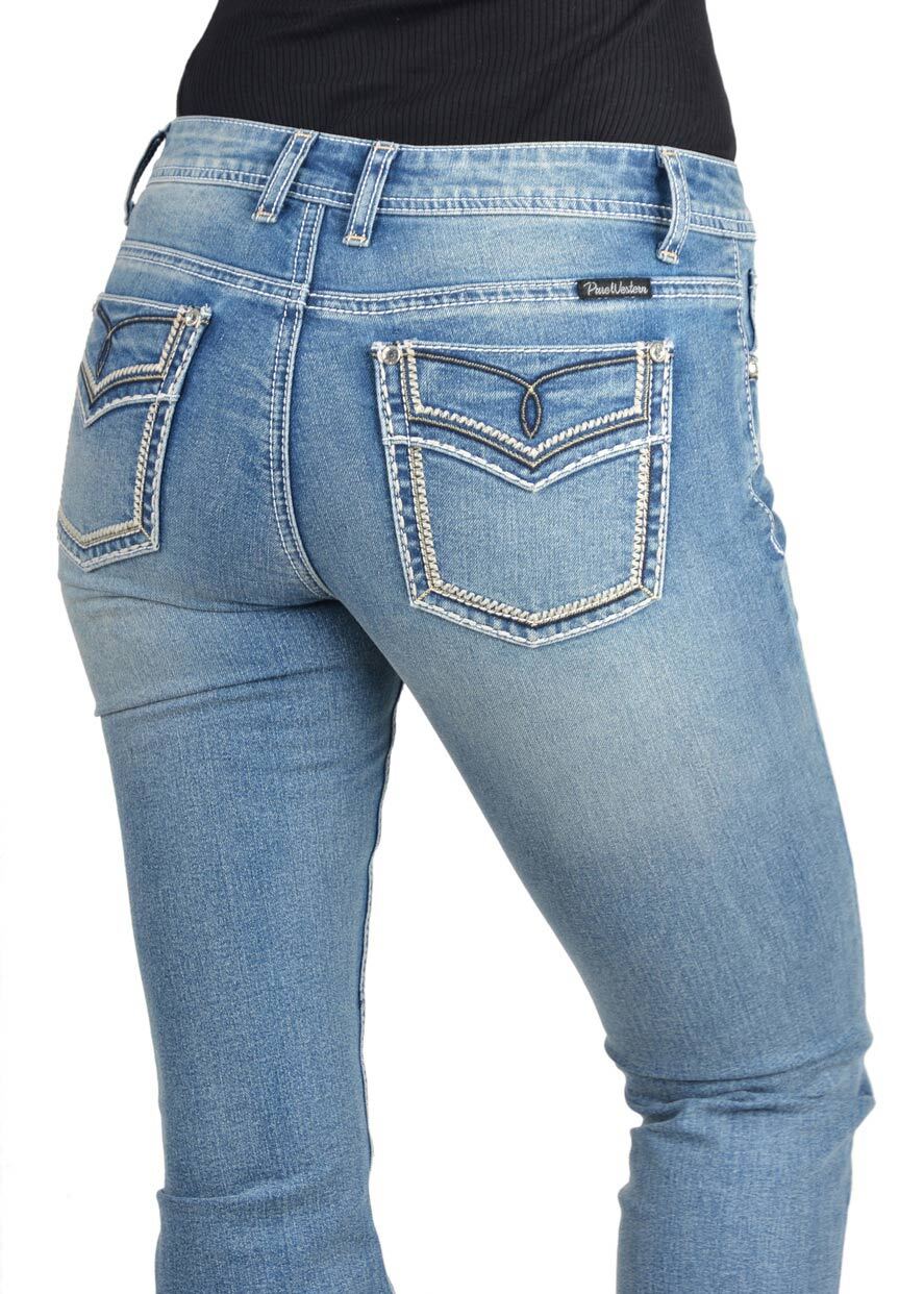 Pure Western Women's Veronica Boot Cut Jeans