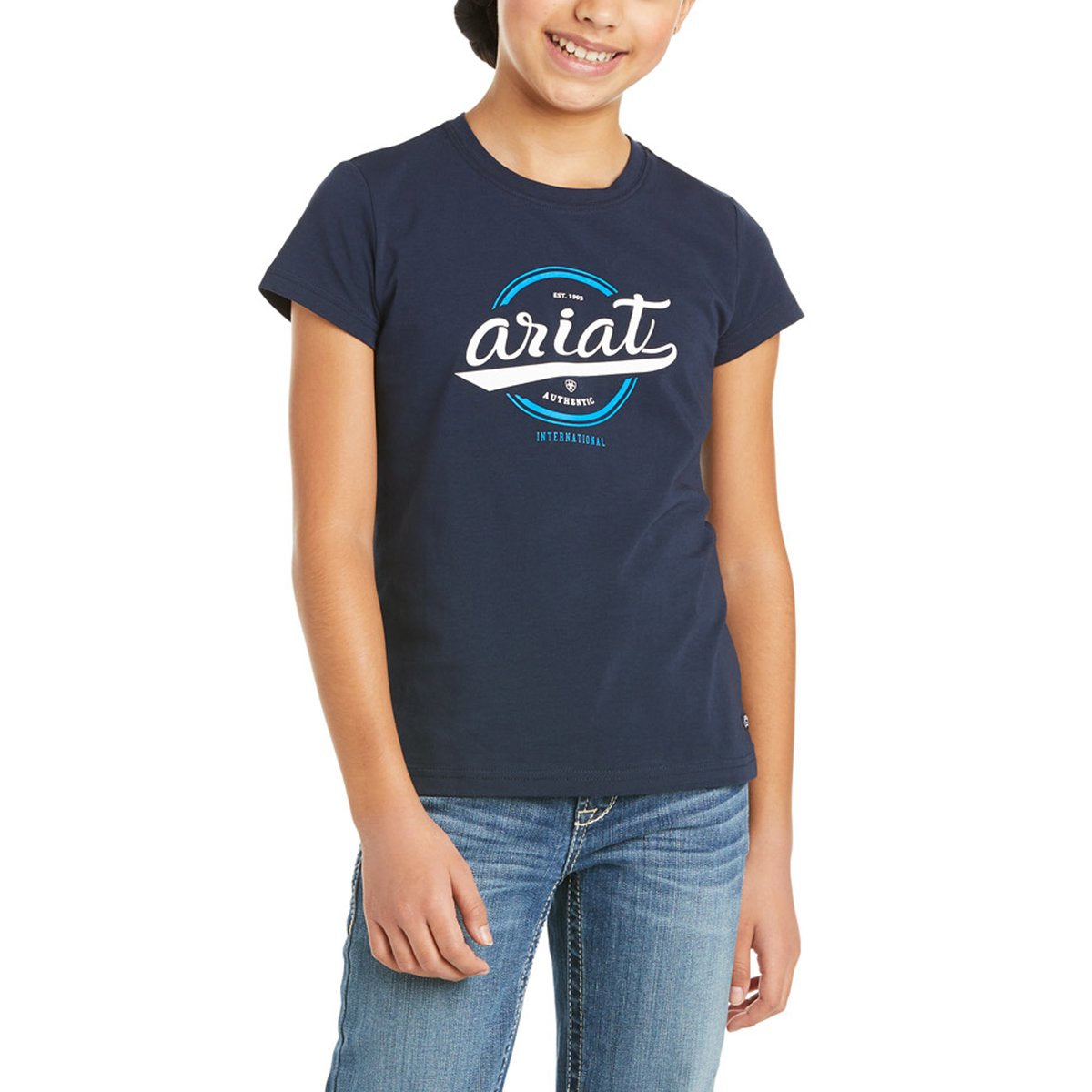 Ariat Girls Logo Short Sleeve T-Shirt