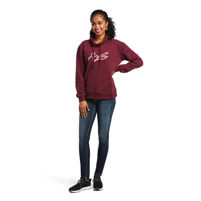 Ariat Women's REAL Logo High Neck Sweatshirt