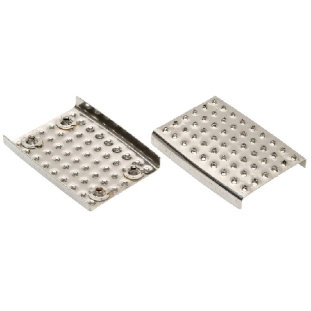 Wembley Stirrup Pads 4 3/4" Stainless Steel