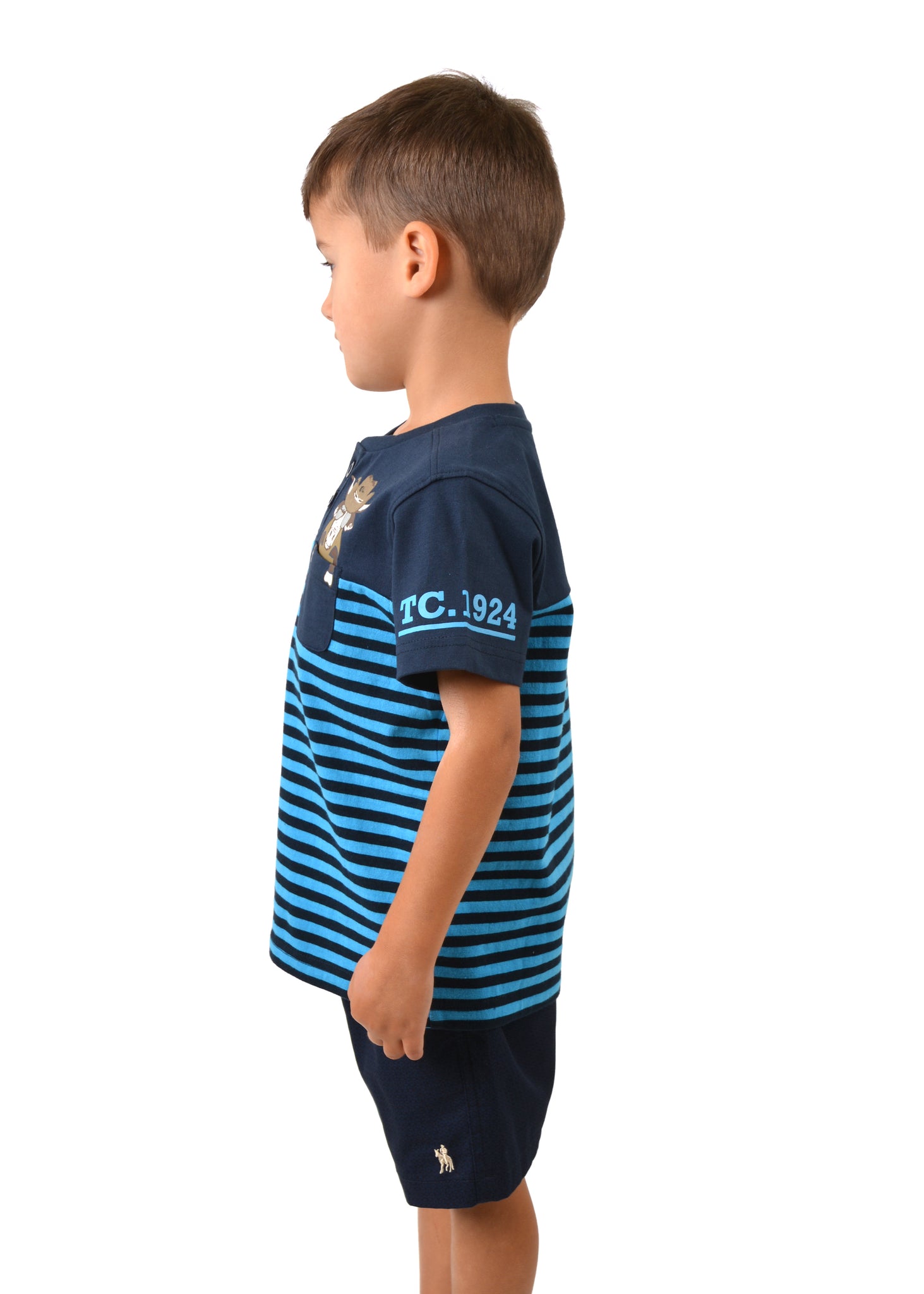 Thomas Cook Boys Pocket Bull Henly Short Sleeve Tee