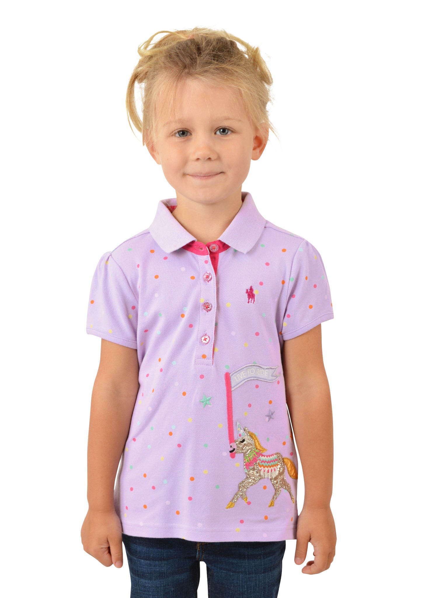 Thomas Cook Girls Lulu Short Sleeve Polo