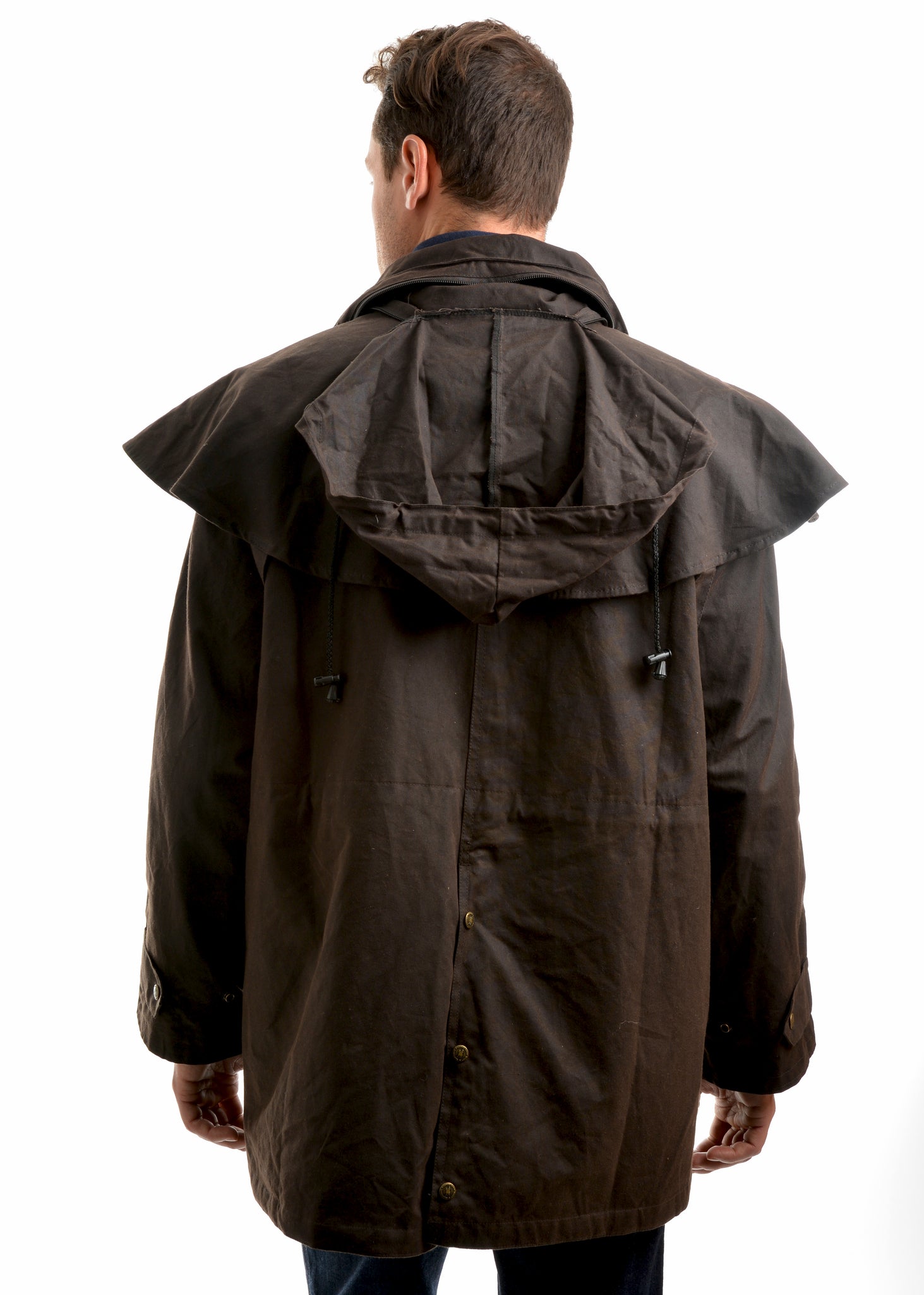 High Country Oilskin Short Coat