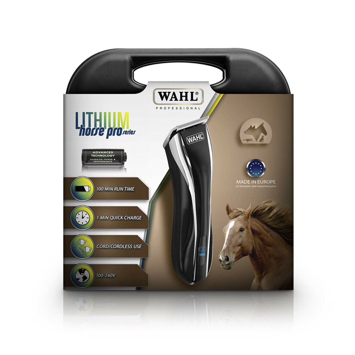 Wahl Lithium Horse Pro Clipper with 5 in 1 Blade