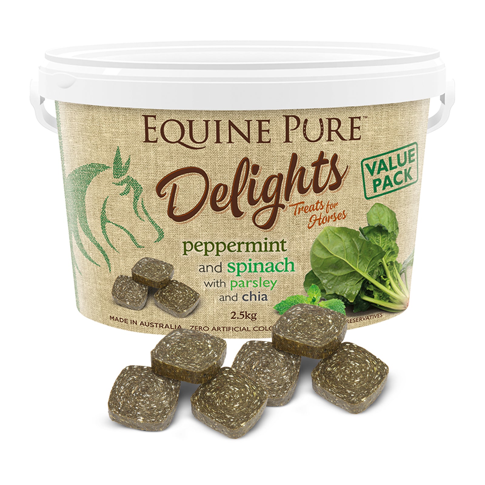 Pure Delight Peppermint & Spinach 2.5kg