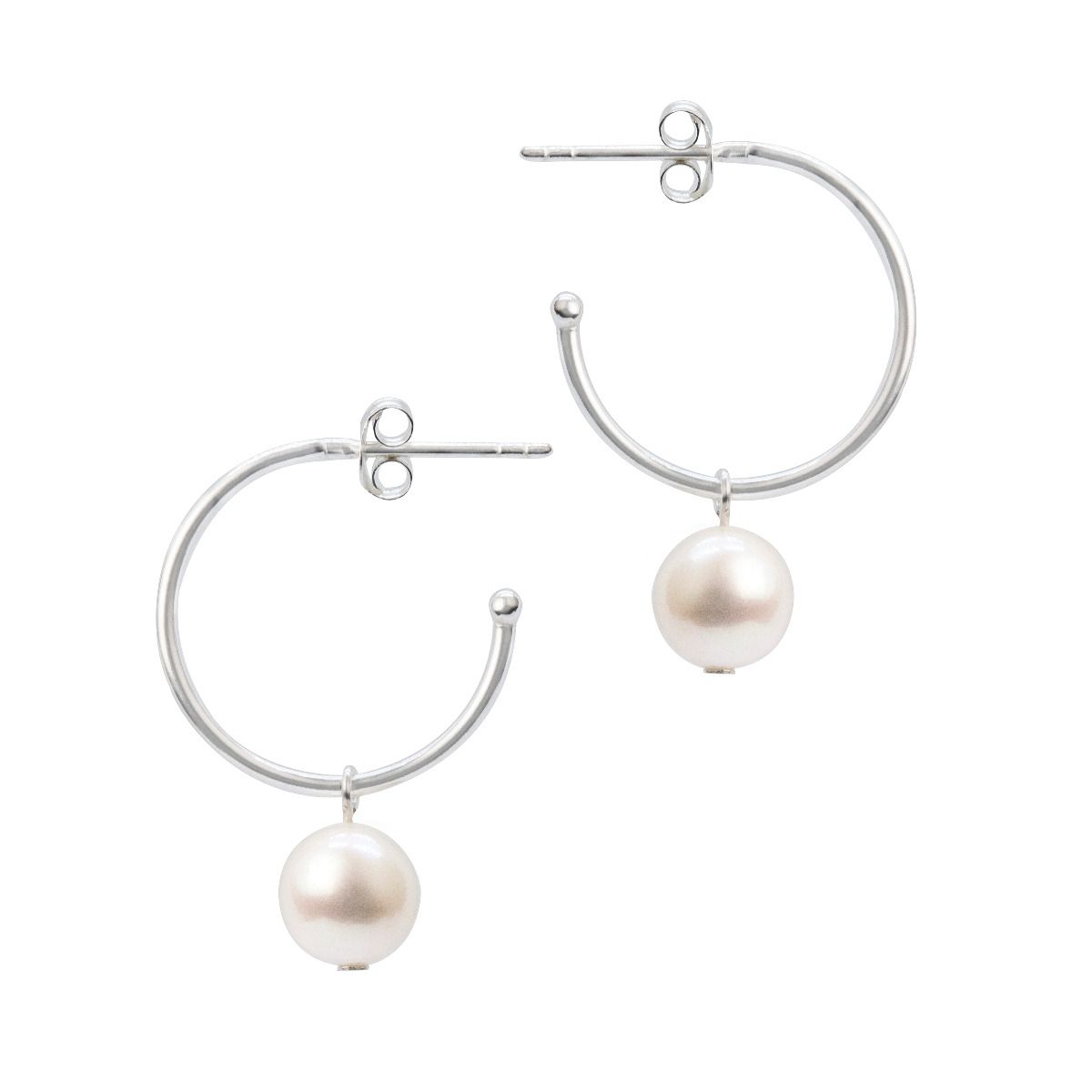MCJ S/S Earrings Pearl 8mm