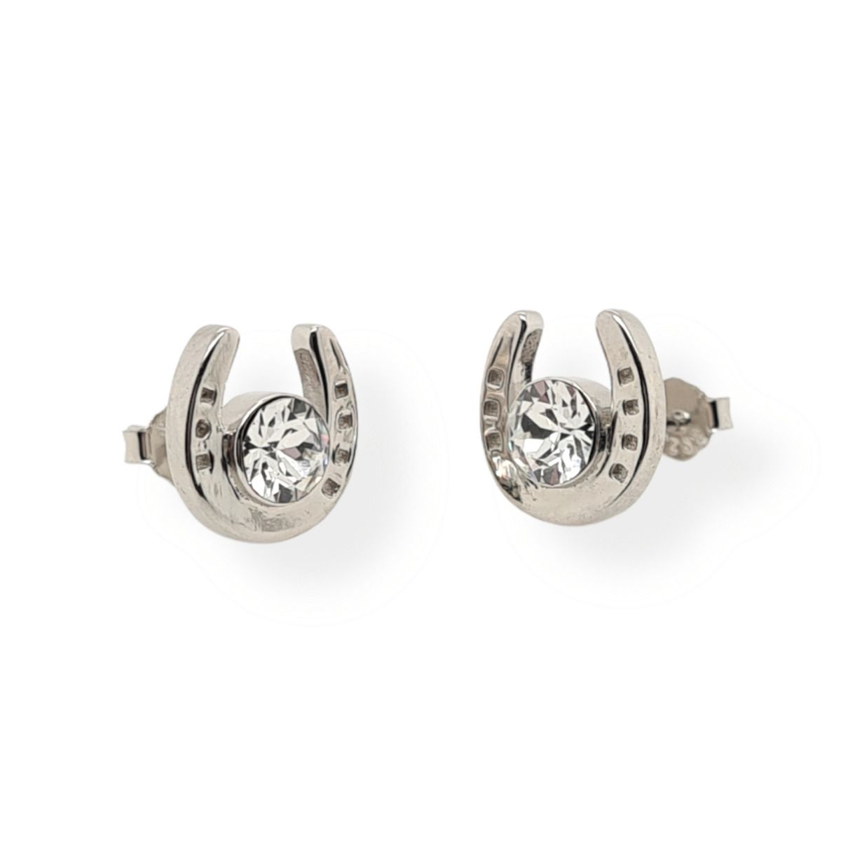 MCJ Studs S/S & CZ Horse Shoe