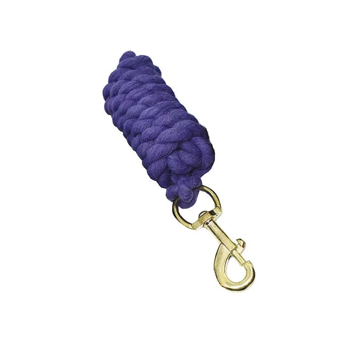 Academy Cotton Leadrope with Brass Snap