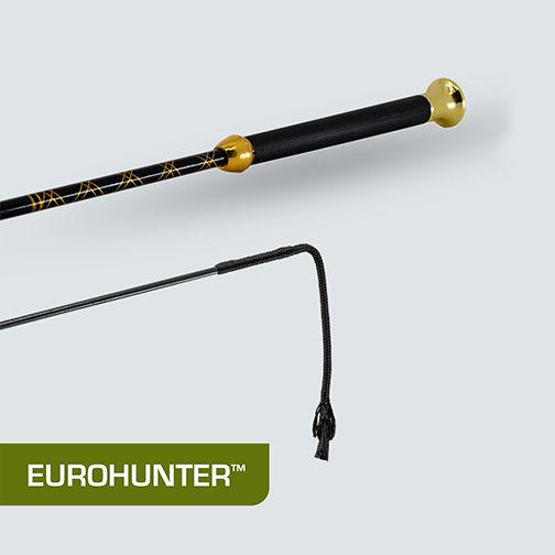 Eurohunter Gold Dressage Whip 110cm