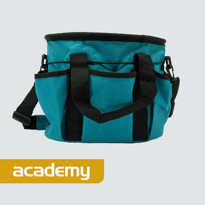 Academy Grooming Bag - Aqua/Black