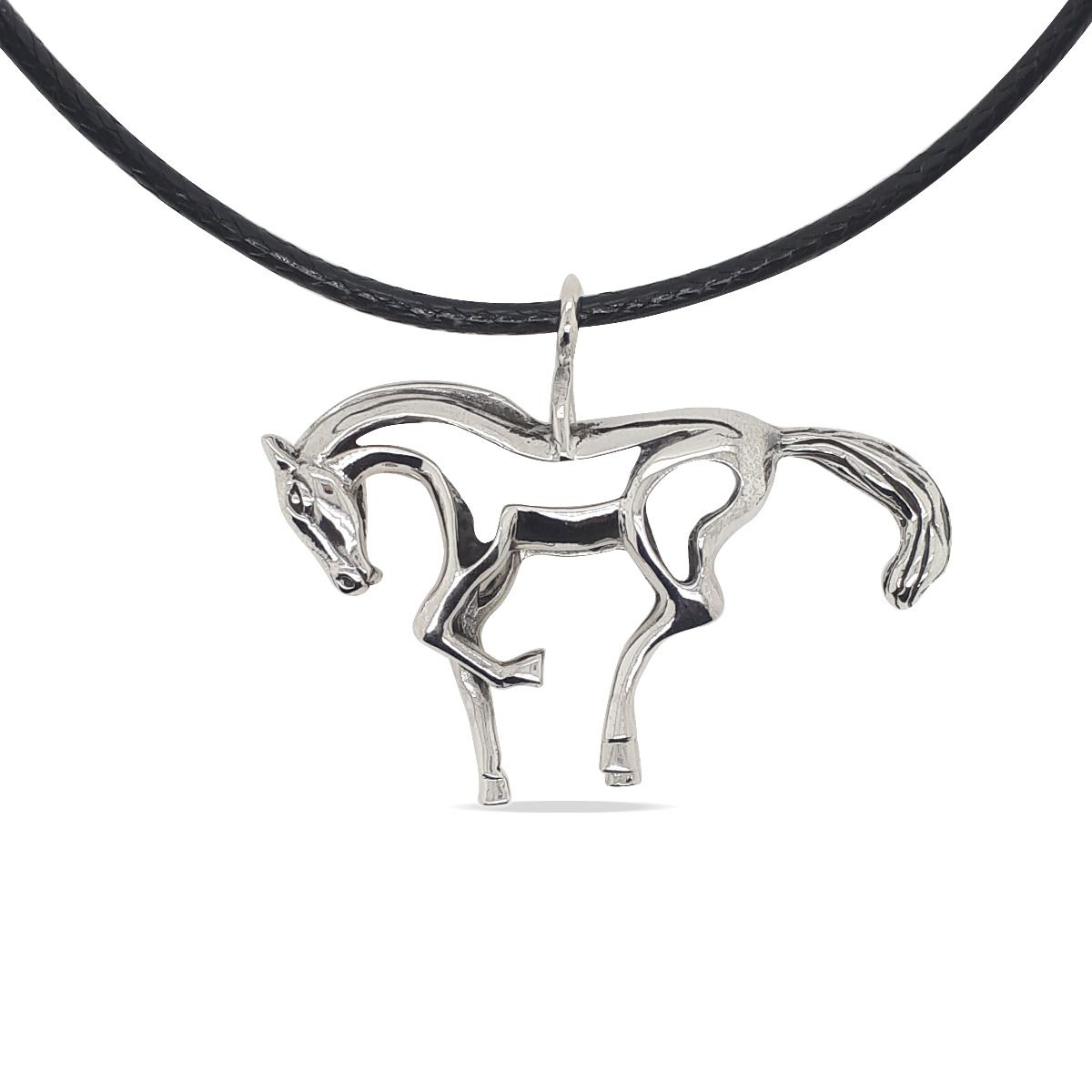 MCJ S/S Pendant Oxidised Horse – The Tack Box Saddleworld